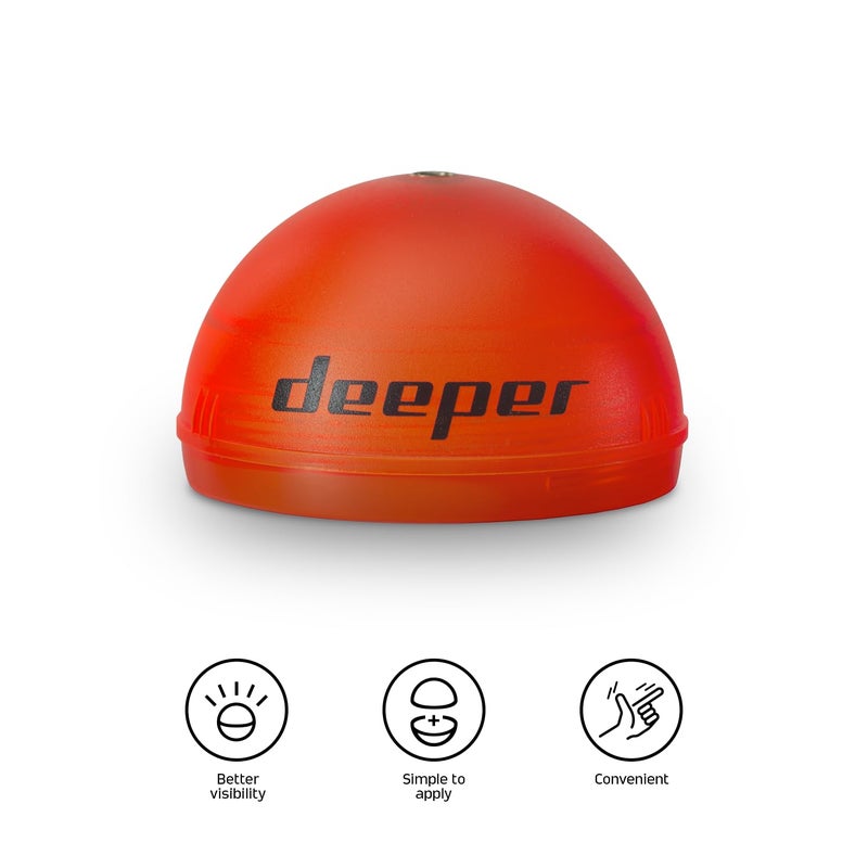Deeper Night Fishing Cover (Orange) for Deeper Fish Finders - Image 2
